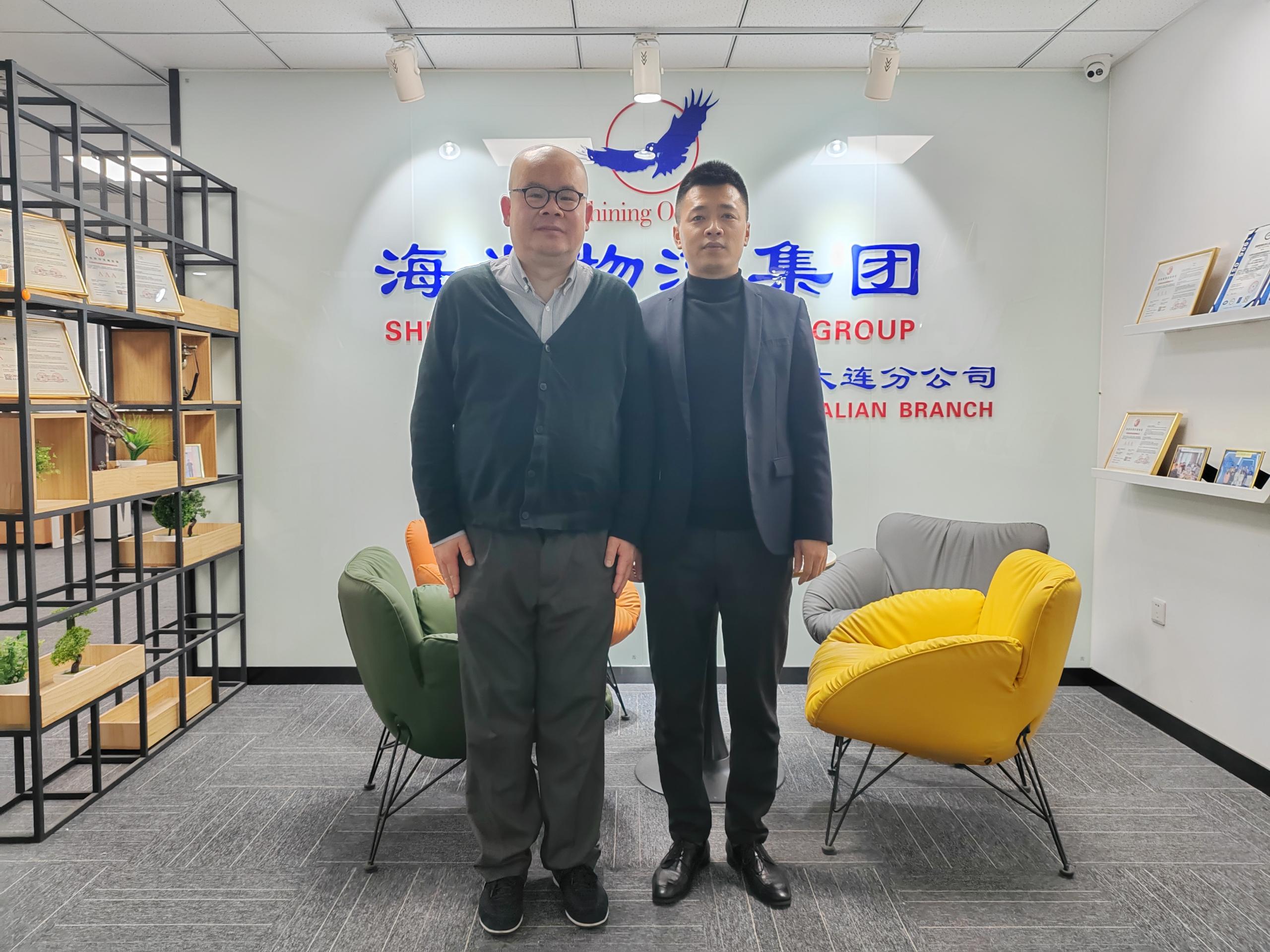 FUDA Association leaders visited Shining Ocean Dalian branch
